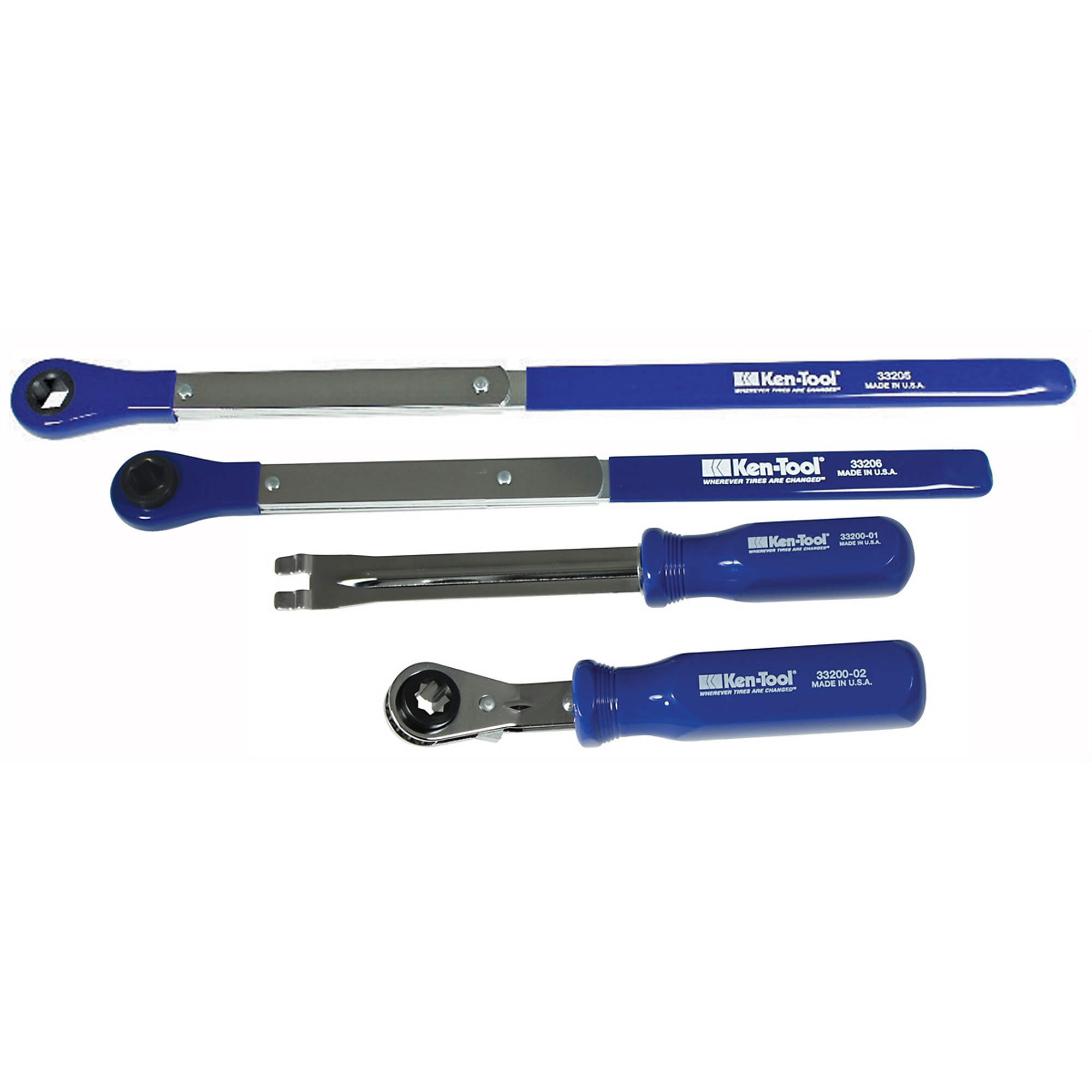 Ken-Tool Slack Adjuster Set — For Haldex, Bendix, Meritor Air Brake Systems, Made in USA, Model# KEN33210